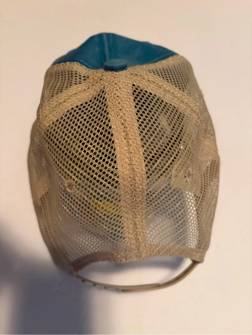 Boat Hair Don't Care Teal Mesh-Back Cap by